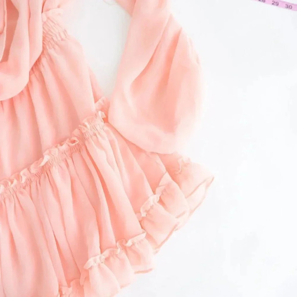 Revolve Misa Los Angeles Coral Dress Large Retails $440 - Picture 6 of 13